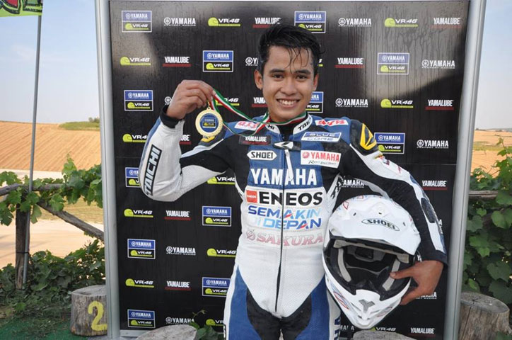 Galang Hendra Juara di VR46 Academy