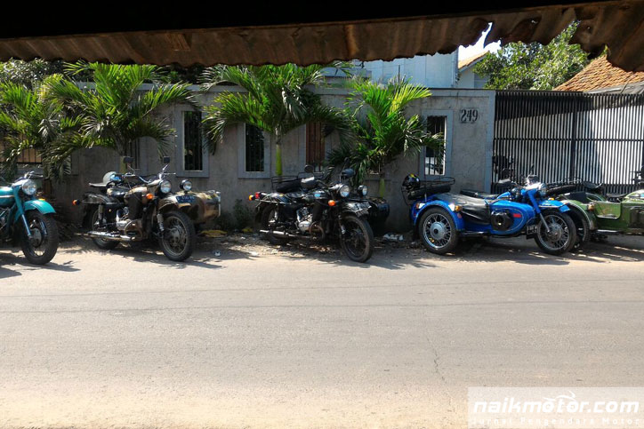 pemilik motor klasik ural di bandung