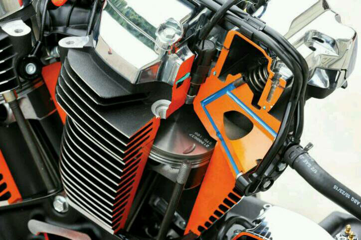 mesin baru H-D Milwaukee-eight