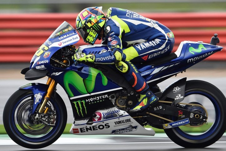 Rossi Berharap Balapan Kering di MotoGP Silverstone