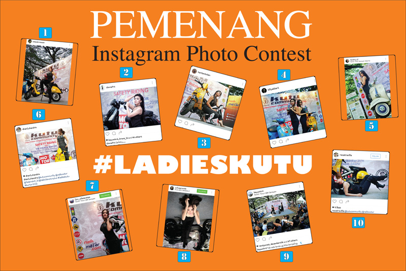 Pemenang Lomba Foto Instagram #ladieskutu