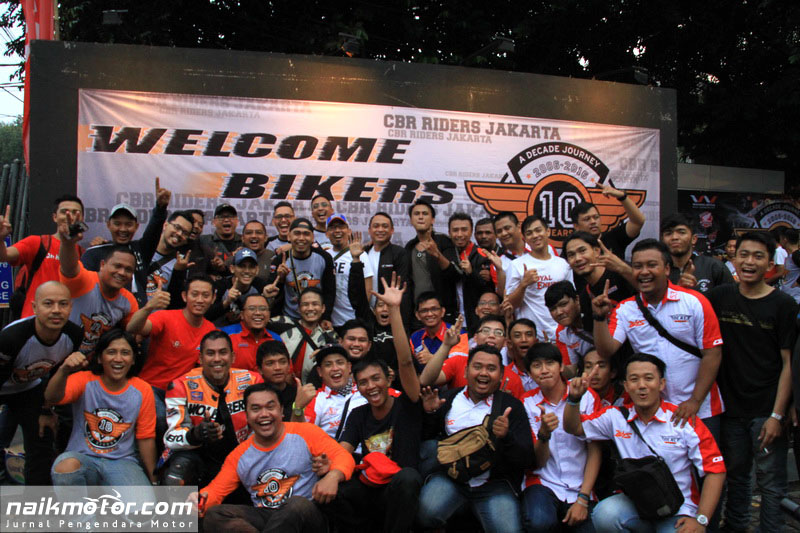 Satu Dekade CBR Riders Jakarta