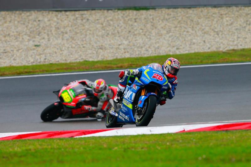 Vinales Anggap Balapan Basah Menjadi Bencana buat Suzuki