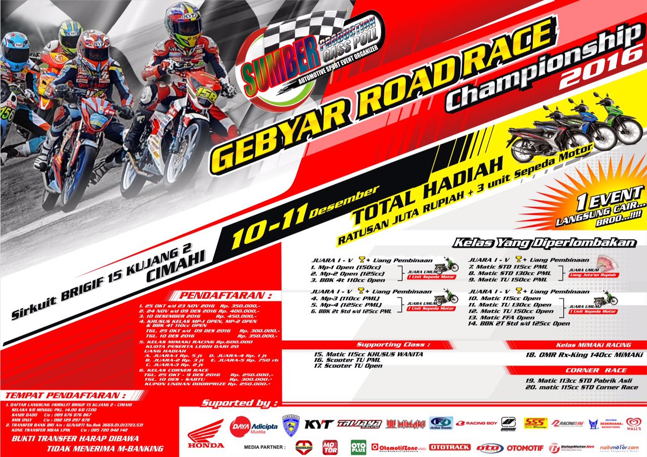 Gebyar Sumber Production Open Road Race