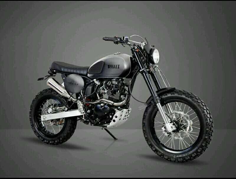 Bullit Perkenalkan Hero Bergaya Scrambler 125cc