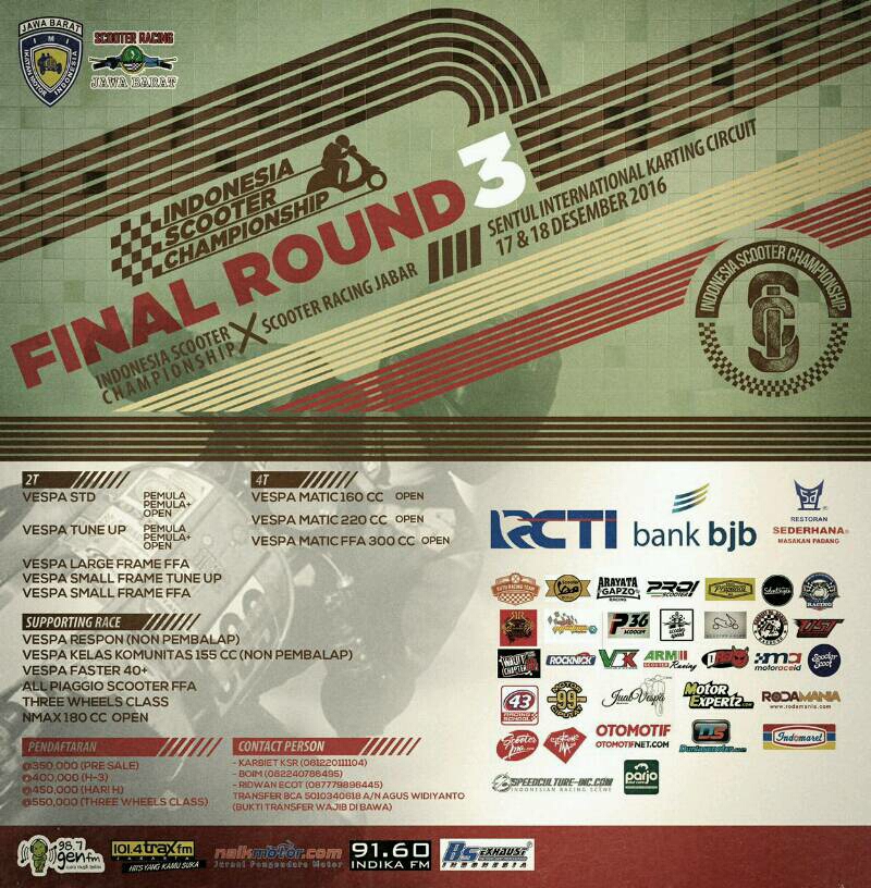 final indonesia scooter championship