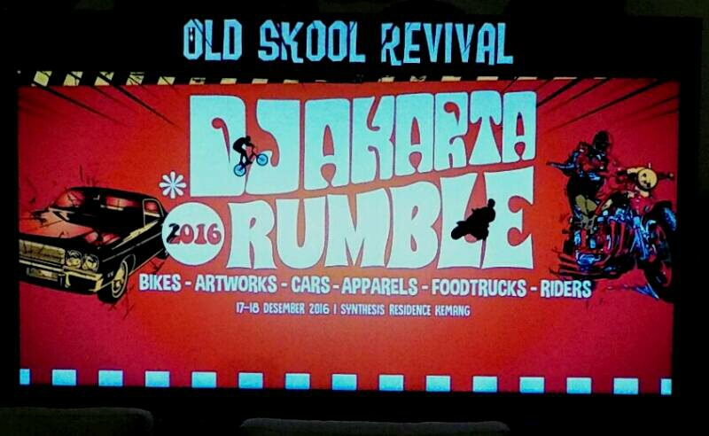 Djakarta Rumble Old Skool Revival, Memadukan Custom dan Retro