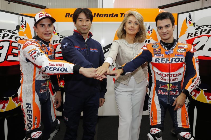 HRC dan Repsol Lanjutkan Kerjasama Tim Repsol Honda Sampai 2018