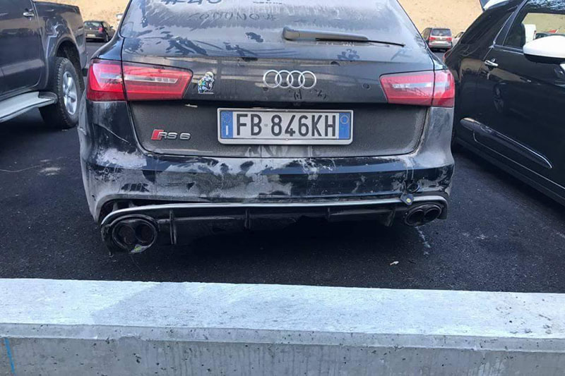 mobil Audi RS6 milik Rossi