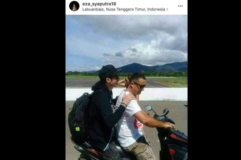 Rossi Malah Liburan di Labuan Bajo