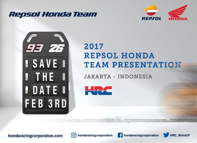 Launching Repsol Honda Team MotoGP 2017