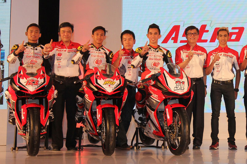 Geber Honda CBR250RR di ARRC 2017