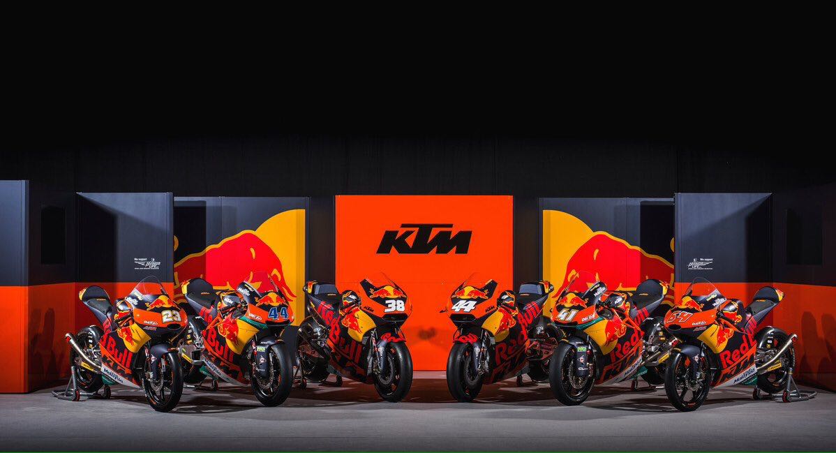 Livery Baru Factory Team KTM MotoGP, Moto2 dan Moto3 2017