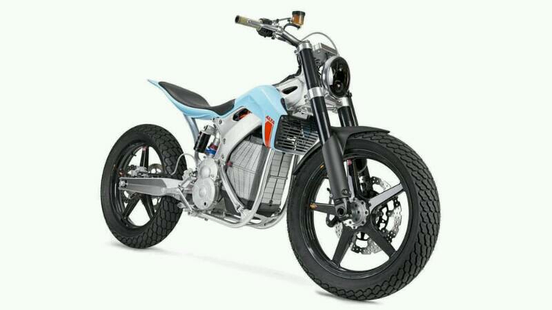 Alta Motors StreetTracker Concept Motor Listrik Flat Tracker