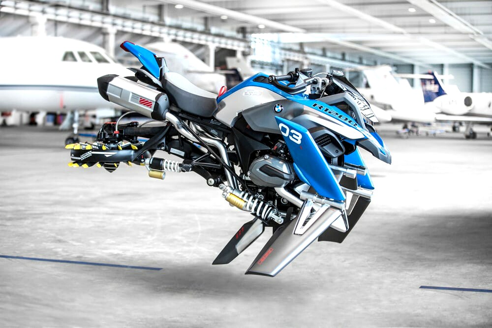 Konsep Motor Terbang BMW Motorrad Berbasis R1200GS