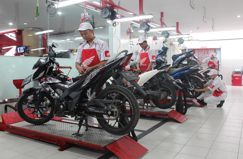 Bengkel Honda di Jawa Barat