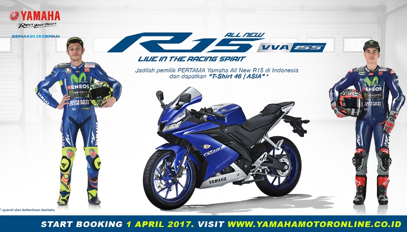 New R15 Ditawarkan Yamaha terbatas