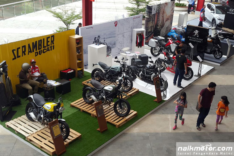 Ducati dan Scrambler Ducati Tampil Memukau di 1st Indonesia Autovaganza