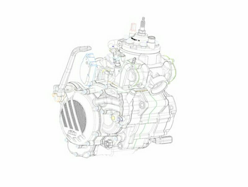 teknologi baru mesin 2 tak injeksi KTM EXC 2018