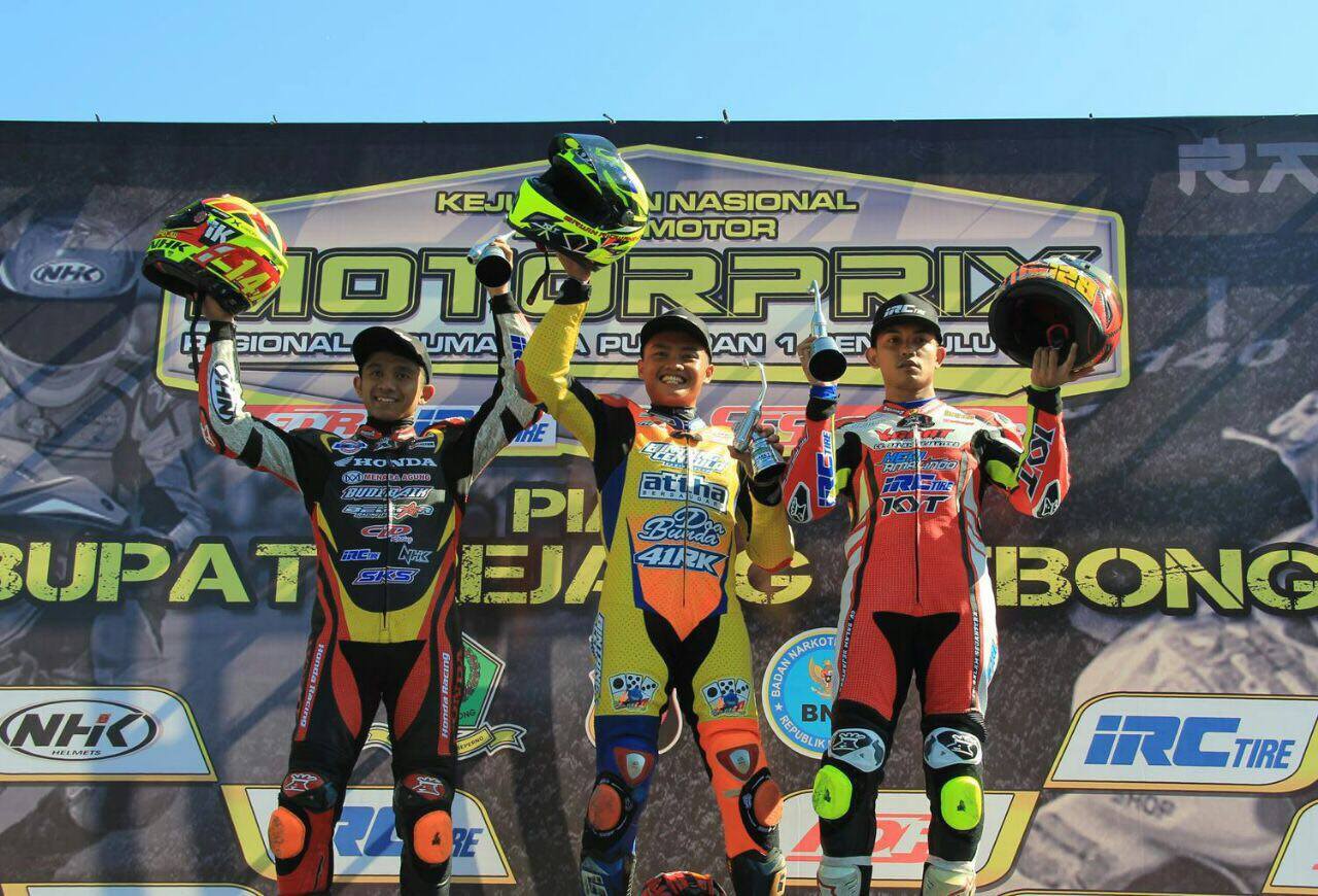 Menguasai Podium Motoprix Seri 1 Bengkulu