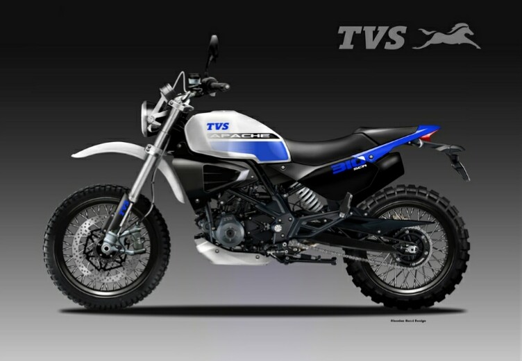 TVS Apache Scrambler Berbasis BMW G310