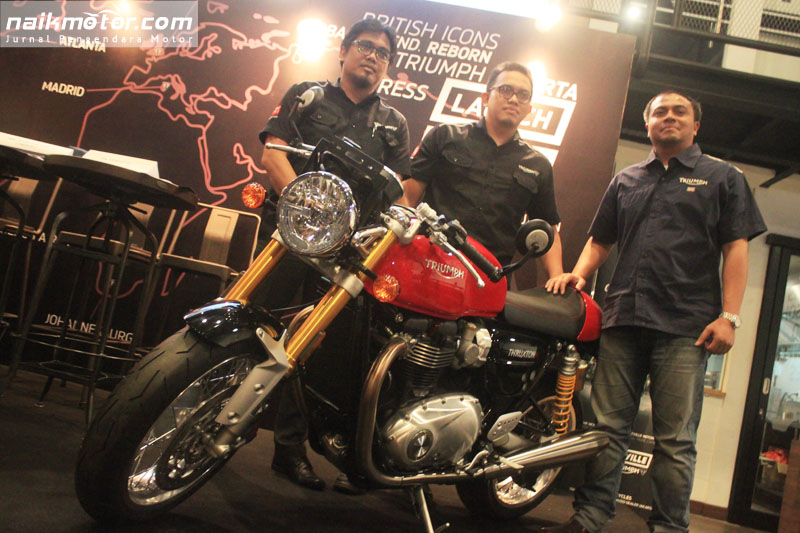 GAS Luncurkan Lima Produk Anyar Triumph