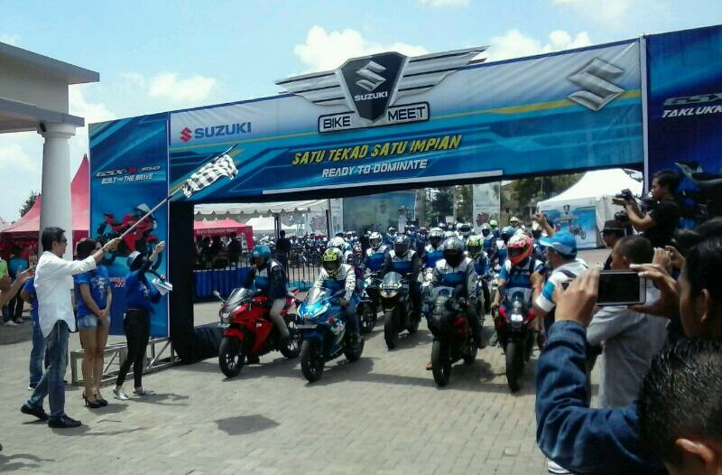 Suzuki Bike Meet 2017 Menggebrak 8 Kota