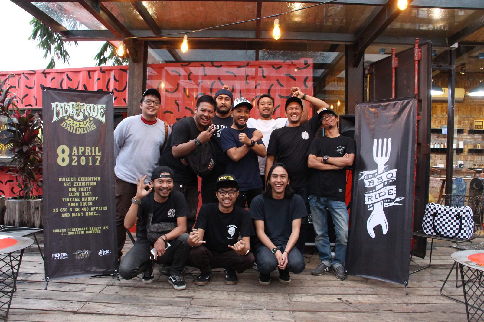 Bos Mooneyes dari Jepang hadir di BBQ Ride 2017 Bandung