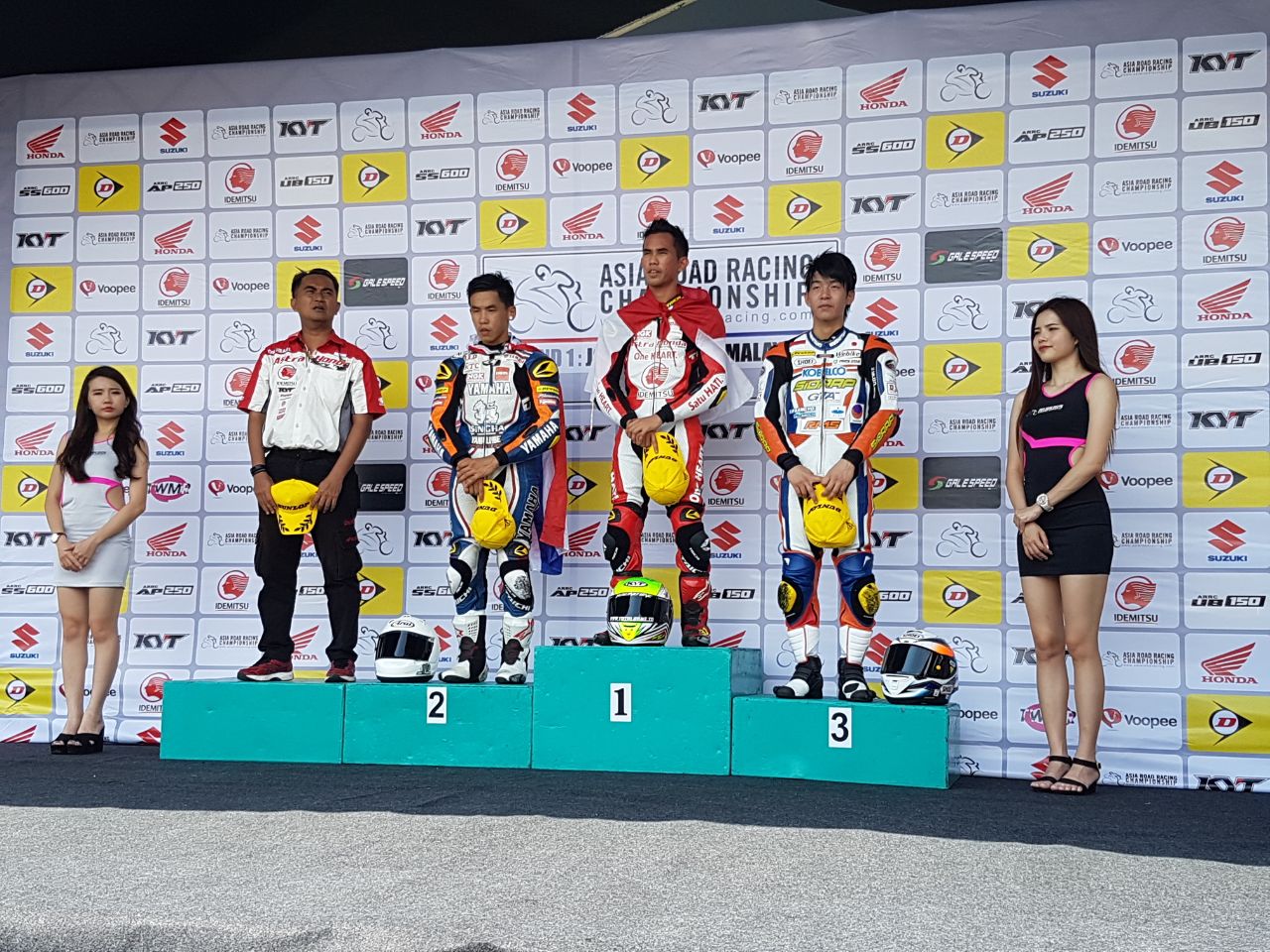 Gerry Fantastis, Rheza Danica Luar Biasa di Race 2 AP250 ARRC Johor race 2 AP250 ARRC johor