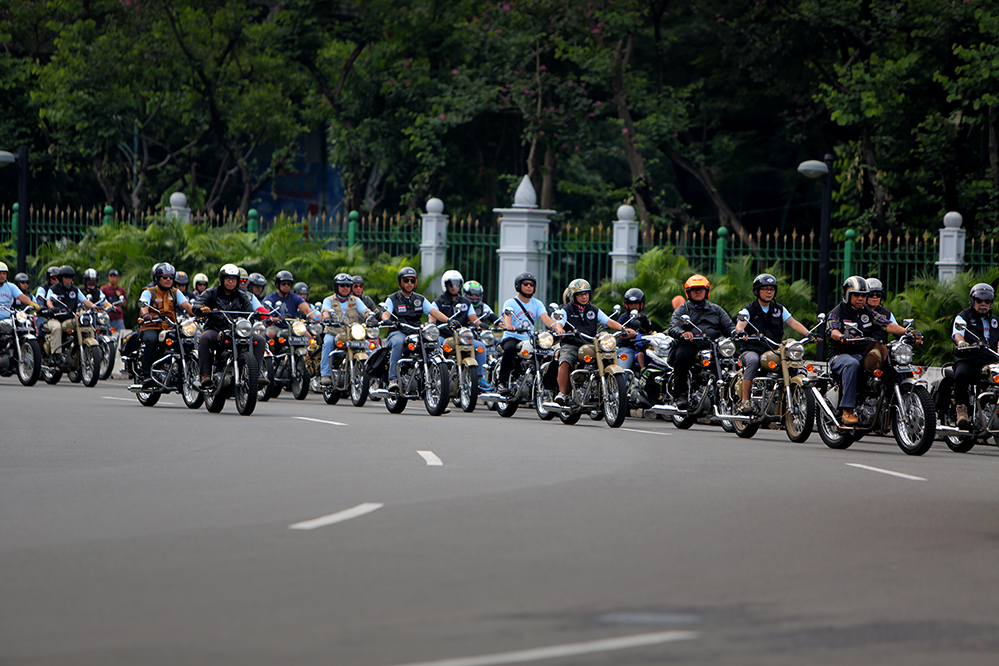 Royal Enfield One Ride 2017 di Indonesia