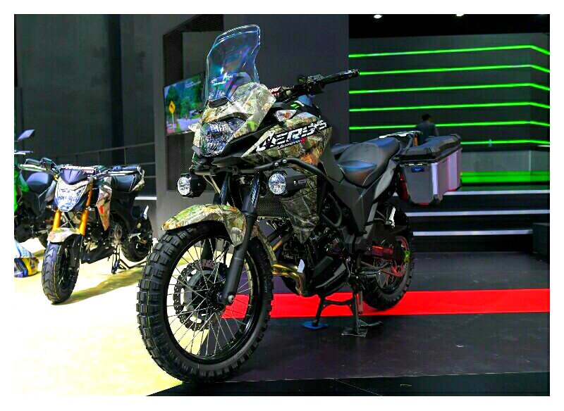 Kawasaki Versys X-300 Versi Militer di BIMS 2017