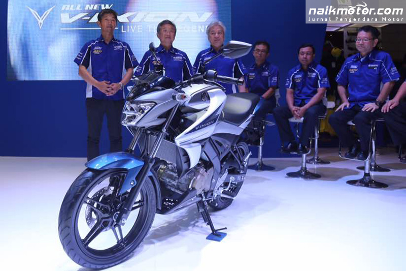 Yamaha All New V-ixion Tampil Lebih Langsing