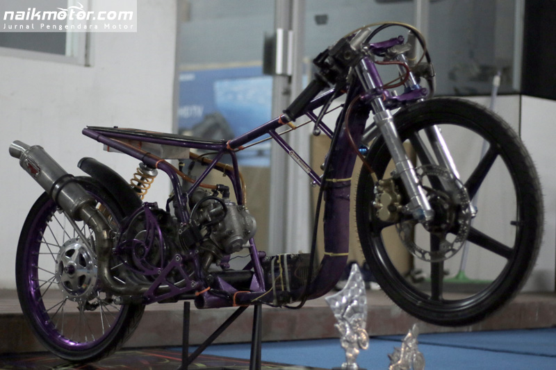 Yamaha Mio Pemegang Rekor Drag 7,2 Detik Rasa Thailand