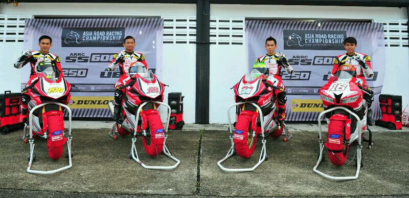 Pembalap AHRT Siap Meraih Podium di ARRC Buriram Thailand