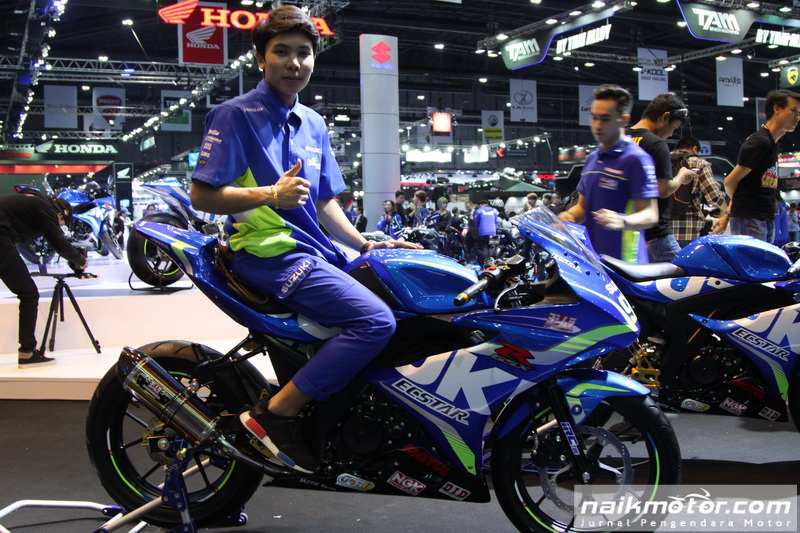 Modifikasi Suzuki GSX-R150 dengan Fairing Gaya MotoGP