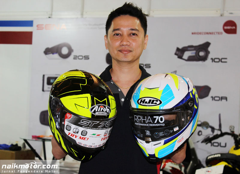 Helm Baru HJC dan Airoh