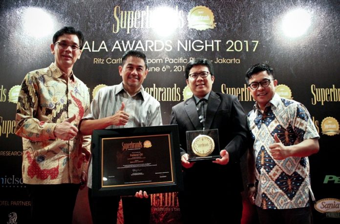 Federal Oil rebut Superbrands award