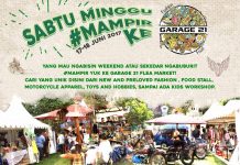 Garage 21 Flea Market, Ajang Berburu Hobi Motor dan Edukasi Keluarga Garage 21 Flea Market