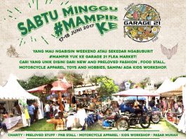Garage 21 Flea Market, Ajang Berburu Hobi Motor dan Edukasi Keluarga Garage 21 Flea Market