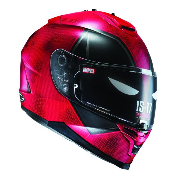 HJC Rilis Helm Replika Deadpool