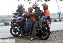 Mudik tidak pakai sepeda motor
