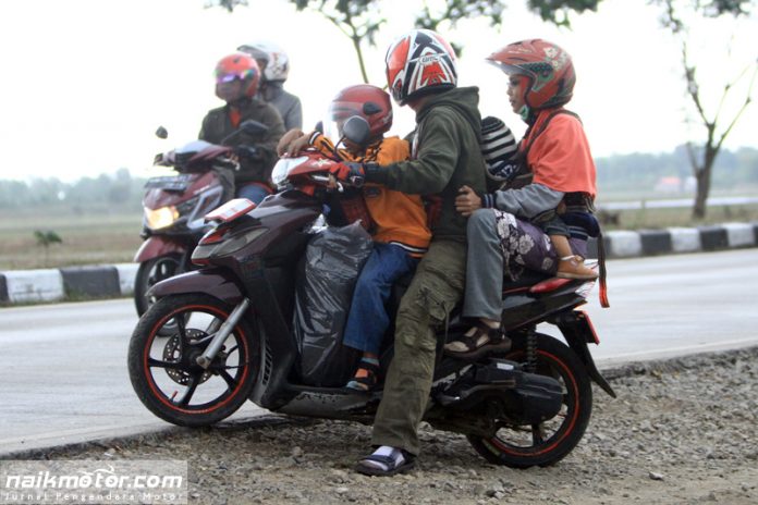 Mudik tidak pakai sepeda motor