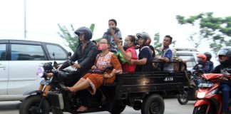 Potret Pemudik Naik Motor 2017 Bagian 1