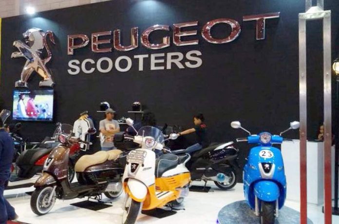 Promo Peugeot Scooters di Jakarta Fair