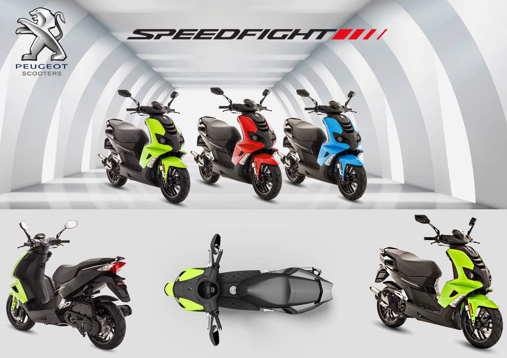 dua model baru Peugeot Scooters