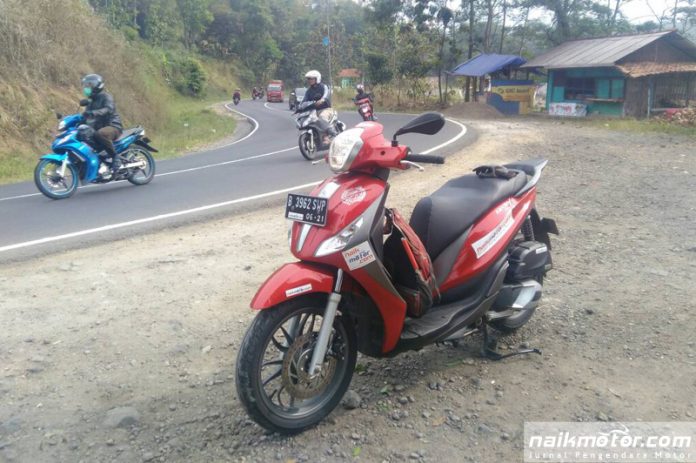 Piaggio Medley ABS Lahap Jalur Jakarta - Ciamis Sejauh 281 KM