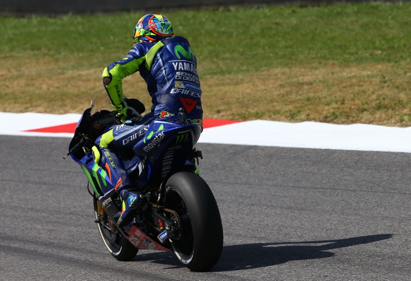 Rossi Tes Hari Kedua di Misano