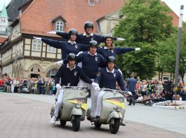 Serunya Vespa World Days 2017 Celle dalam Rekaman Galeri Foto Vespa World Days 2017