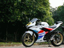 Intip Dua Motor Modifikasi Suzuki GSX 150 Series Beda Selera Busi racing