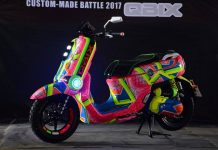 Kontes Modifikasi Yamaha QBIX Custom Made Battle 2017 Dipentas Yamaha QBIX Custom Made Battle 2017
